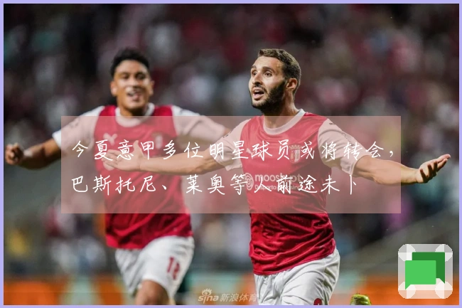 今夏意甲多位明星球员或将转会，巴斯托尼、莱奥等人前途未卜