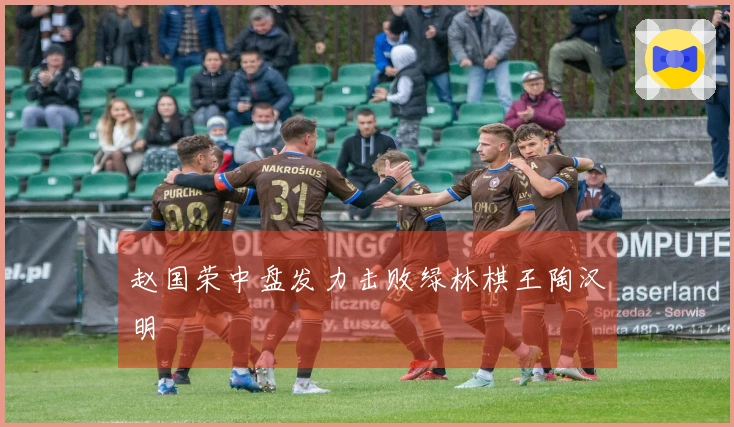 赵国荣中盘发力击败绿林棋王陶汉明